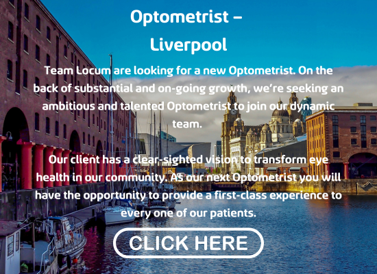 image of liverpool with a link to an optometrist job advert